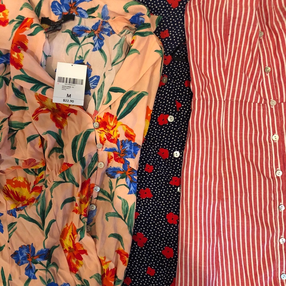 3 Forever 21 Summer Dresses - NEW